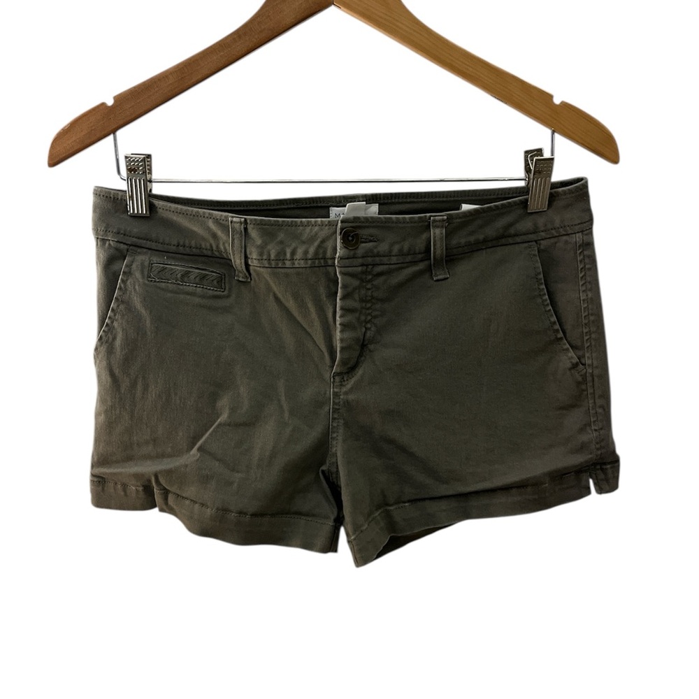 Market and Spruce Women's Olive Shorts